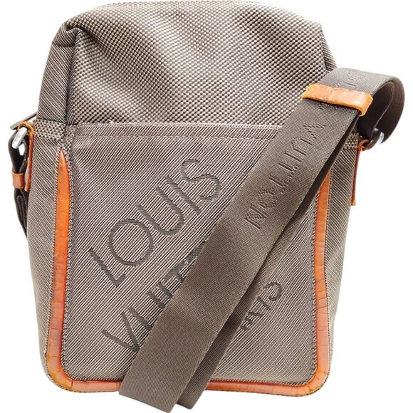 418280BC (L4) Louis Vuitton Crossbody Bag Brown Damier Geant - Picture 1 of 9